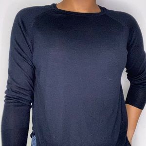Navy Zara sweater